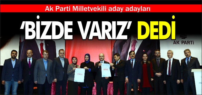 ADAY ADAYLARI "BİZDE VARIZ" DEDİ