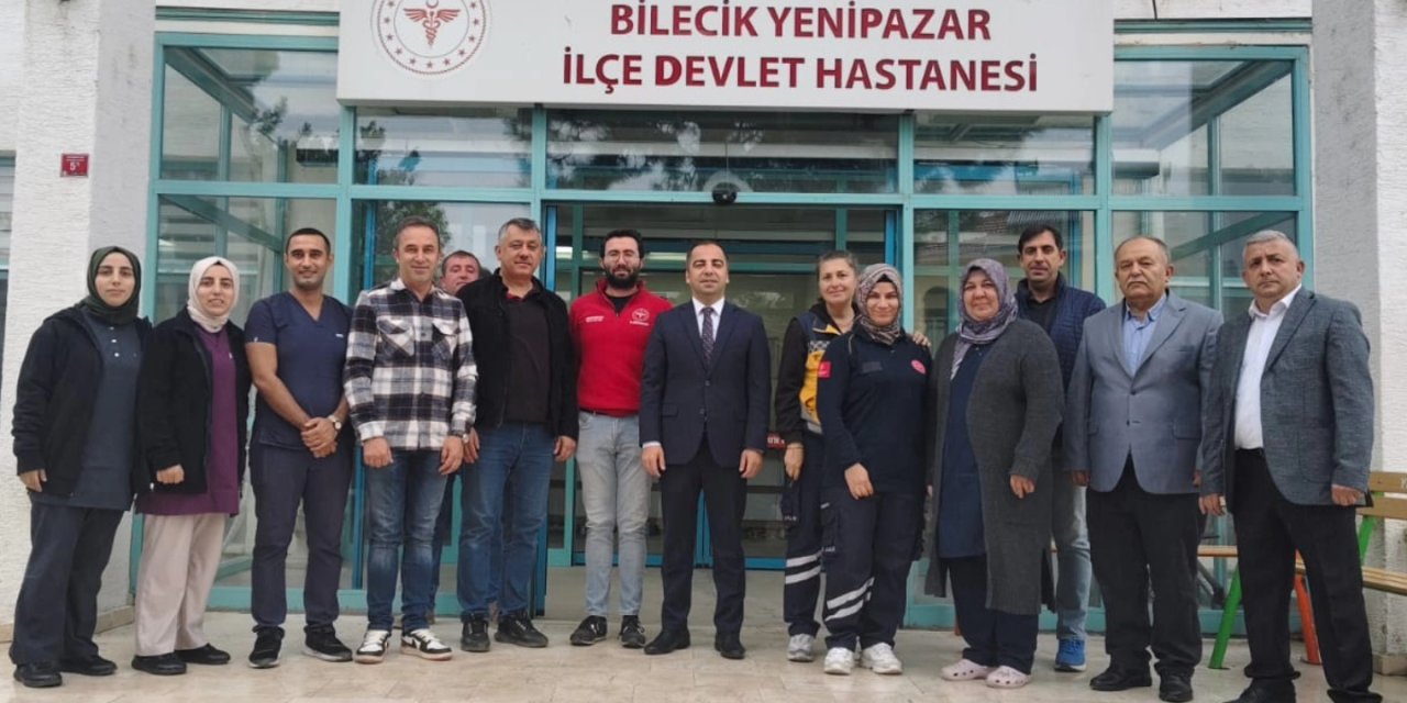 Kaymakam Uçar Sağlık Hizmetleri Hakkında Bilgi Aldı