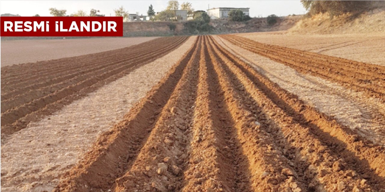 TOPRAK İŞLEME VE ARAZİ HAZIRLIĞI HİZMETİ ALINACAKTIR