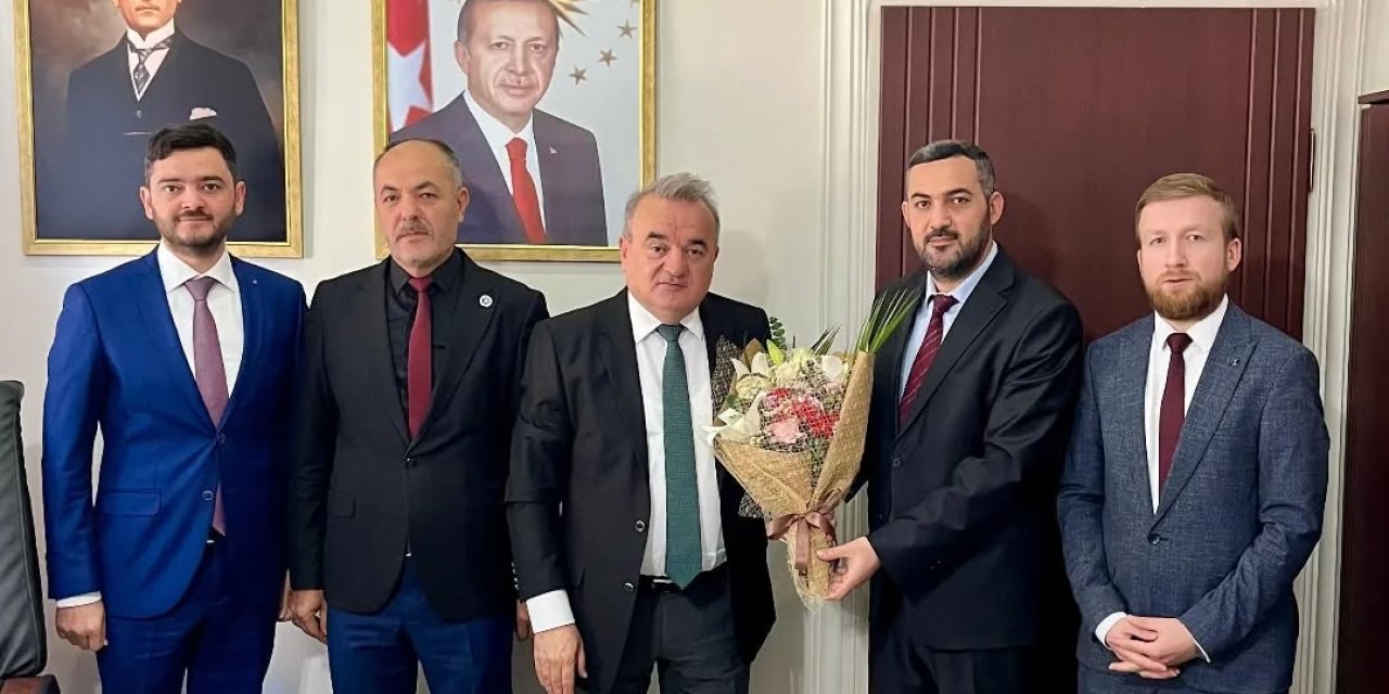 Camiler ve Din Görevlileri Haftasında Kaymakam Öztürk'e Ziyaret