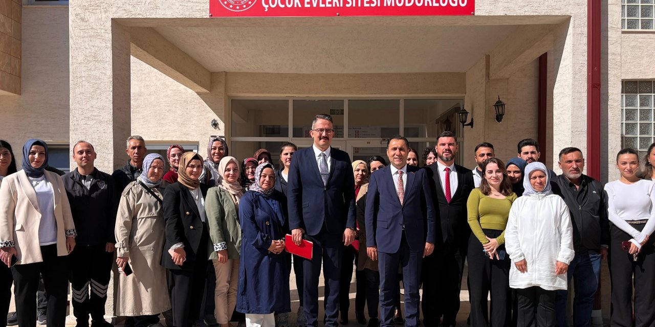 Çocuk Evleri Sitesi Müdürlüğü’nde Anlamlı Buluşma