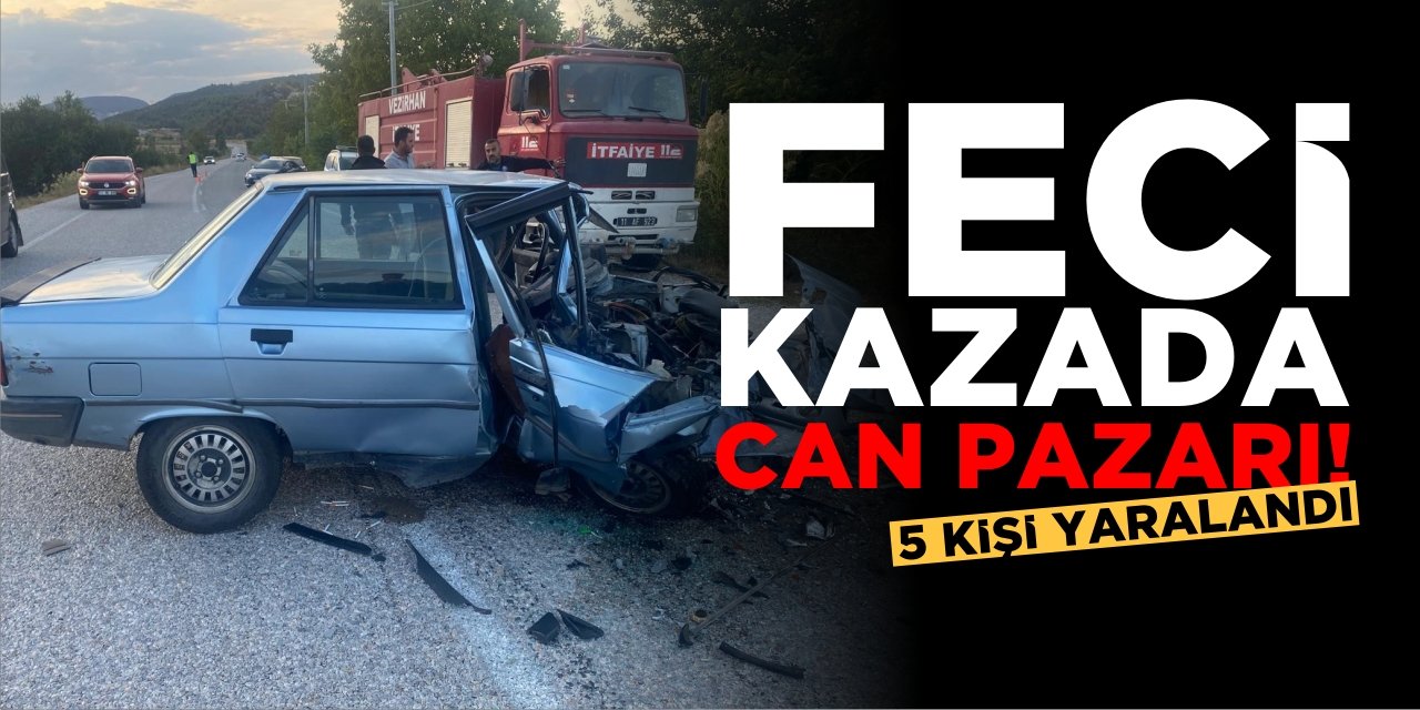 Feci Kazada Can Pazarı! 5 Kişi Yaralandı