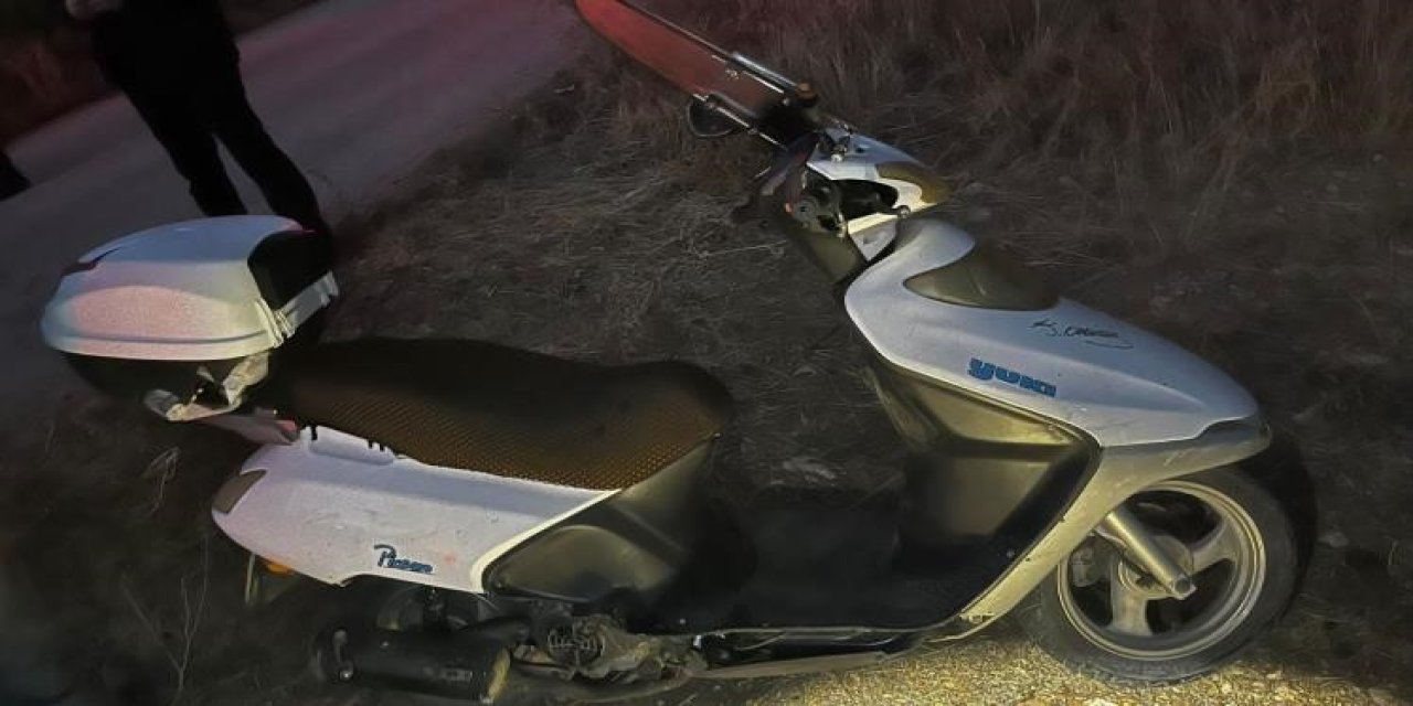 Devrilen Motosikletin Sürücüsü Yaralandı