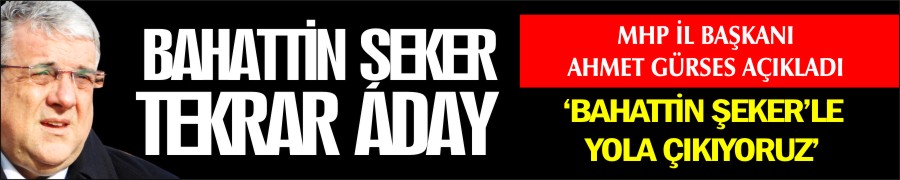 ŞEKER TEKRAR ADAY