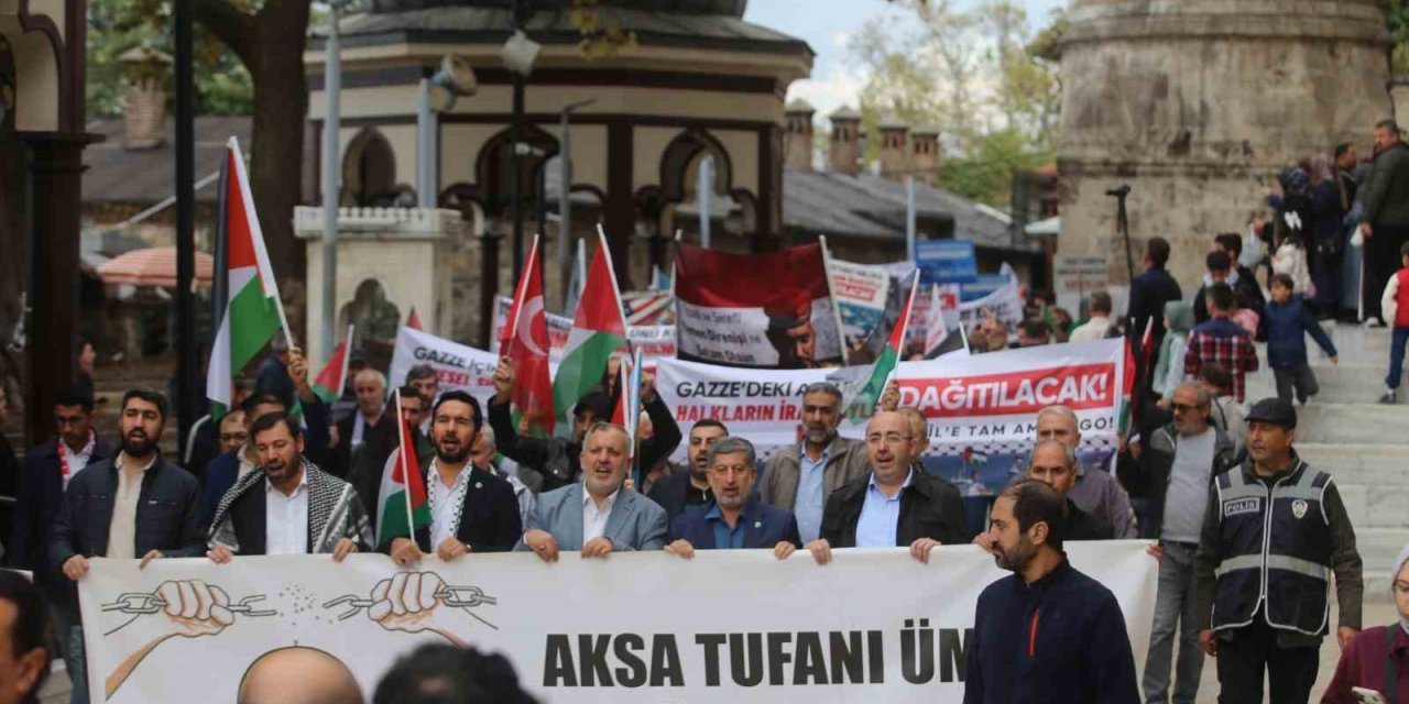 Filistin’e Destek Yürüyüşü