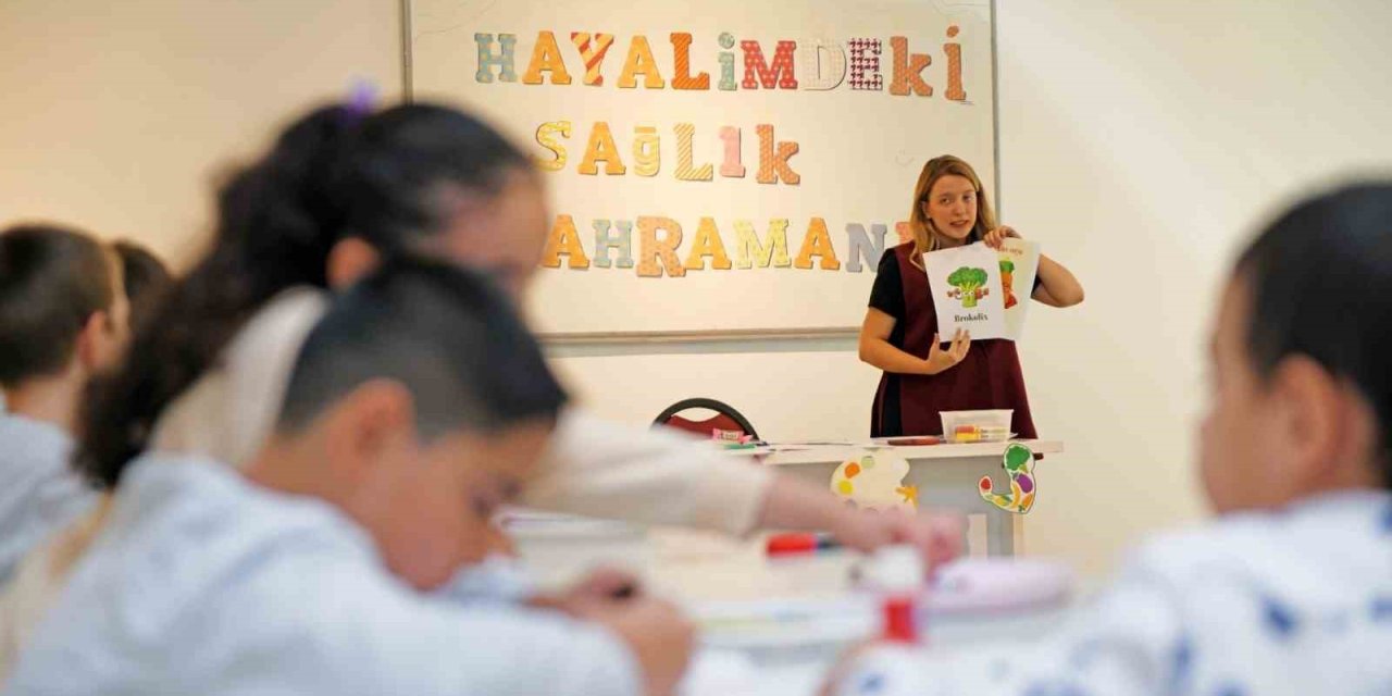Çocuklar Oyunlar Oynayarak Sağlıklı Beslenmeyi Öğreniyor