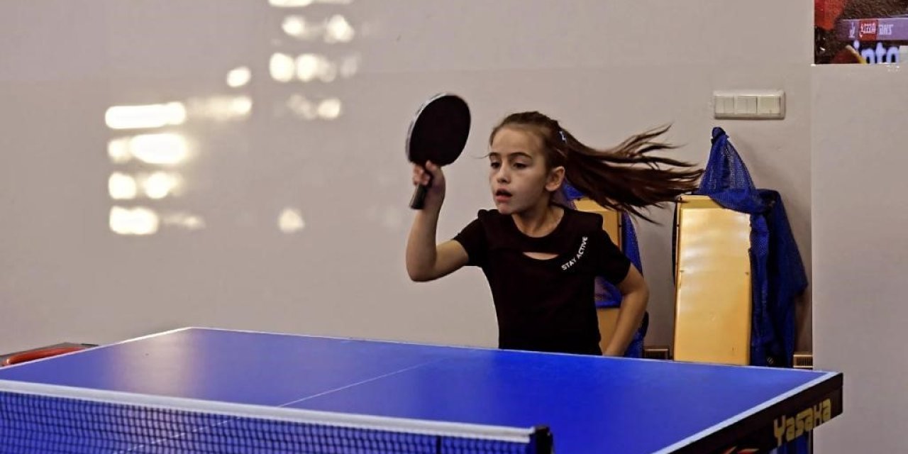 Spor Okulları’nda Masa Tenisi Çalışmaları Devam Ediyor