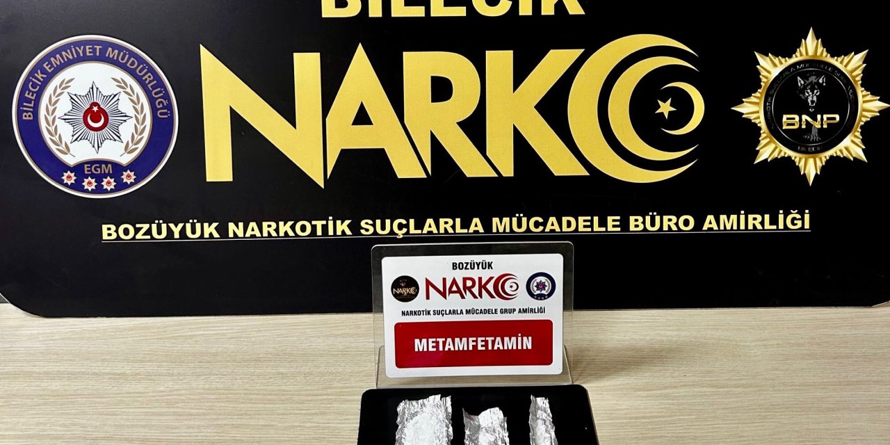 Bozüyük’te uyuşturucu operasyonu