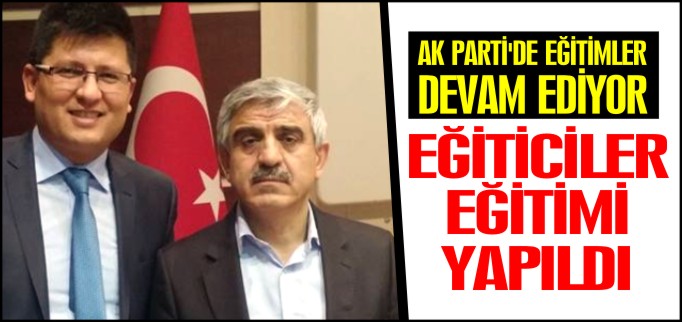 EĞİTİCİLER EĞİTİMİ YAPILDI