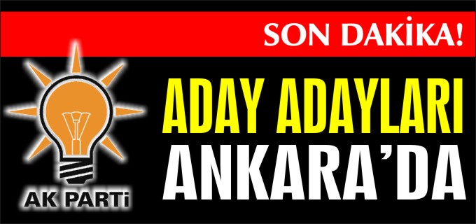 ADAY ADAYLARI ANKARA’DA