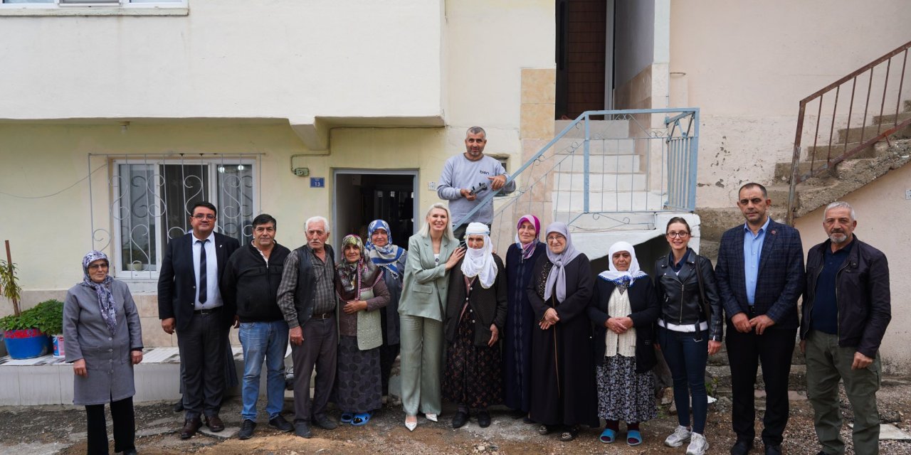 Başkan Subaşı Kayıboyu Mahallesi'nde ziyaretlerde bulundu