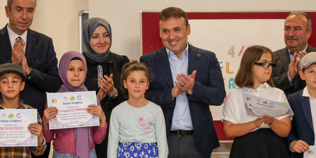 “Lider Çocuk Tarım Kampı” Kapanış Programı Gerçekleştirildi