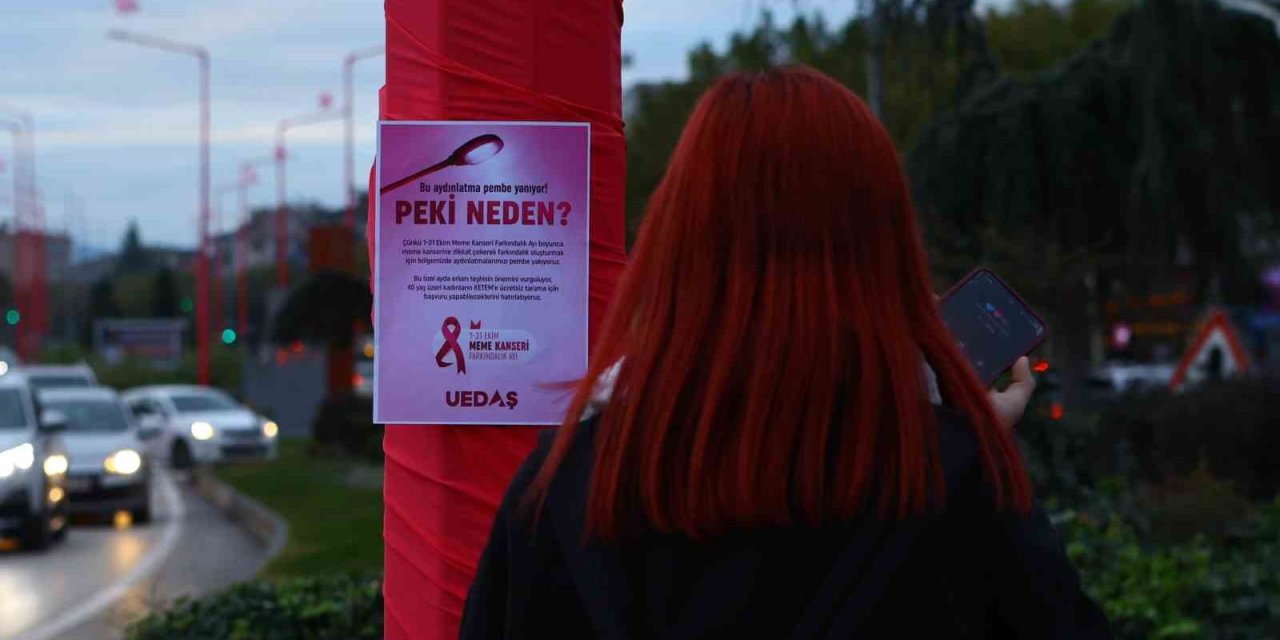 Erken Teşhis İçin Sokak Lambaları Pembe Yanıyor