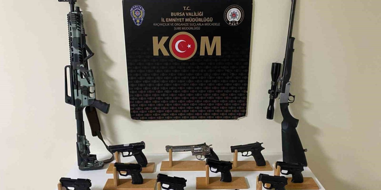 Ruhsatsız Silah İmalatına 4 Gözaltı