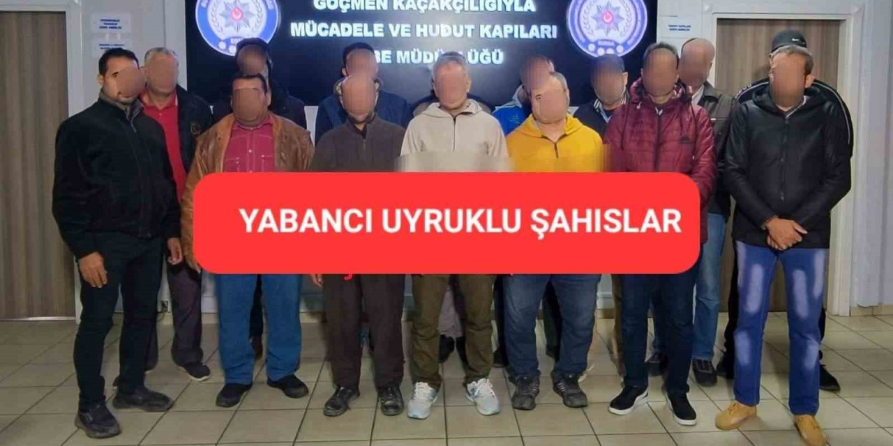 Kaçak Göçmen Operasyonu: 33 Kişi Yakalandı
