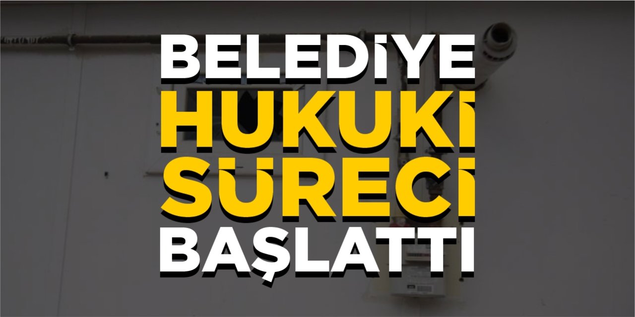 Bilecik Belediyesi hukuki süreci başlattı