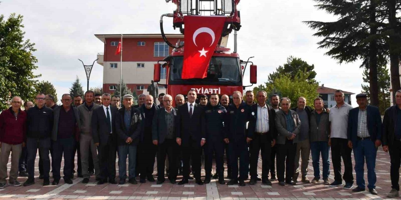 Yeni İtfaiye Aracı Hizmete Alındı
