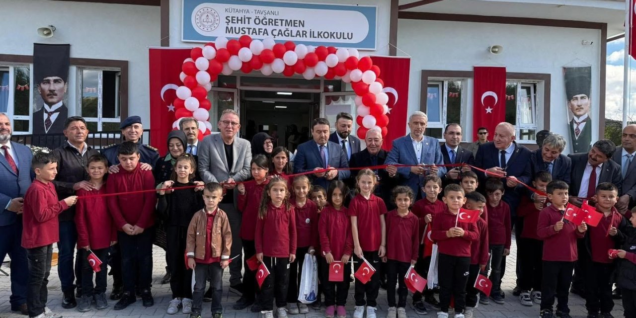 Yapımı Tamamlanan İlkokul Hizmete Açıldı