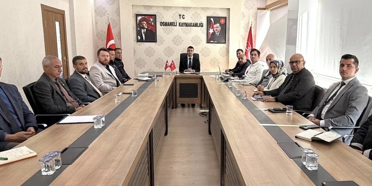 Osmaneli'nde Bağımlılıkla Mücadele Toplantısı