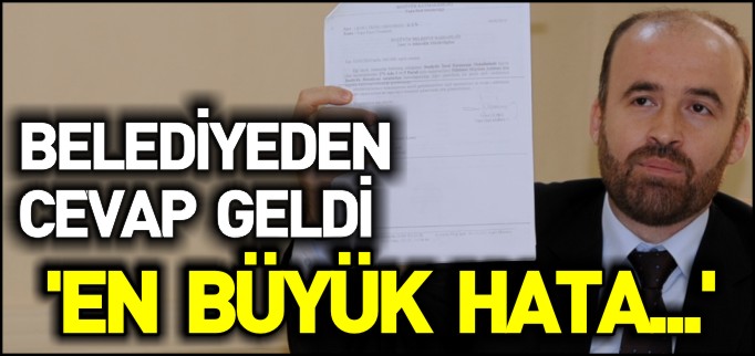 "EN BÜYÜK HATA PARSELLERİN BELEDİYEYE TESCİLİNİN YAPILMAMASIDIR"
