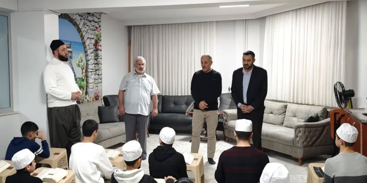 Müftü Arpacı'dan Kur’an Kursuna Ziyaret