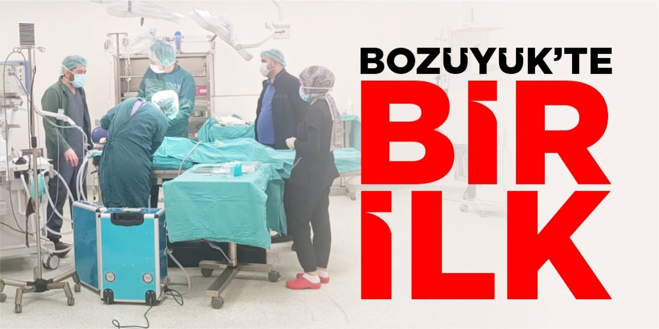 Bozüyük’te bir ilk