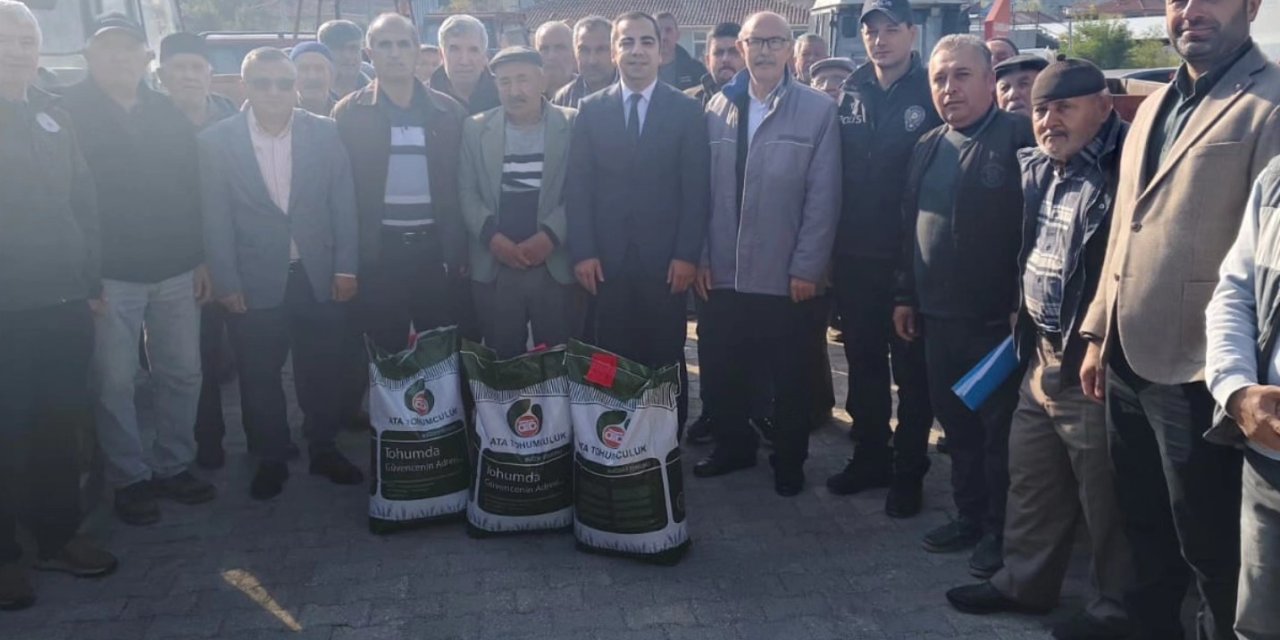 Yenipazar'da Tohum Dağıtım Programı