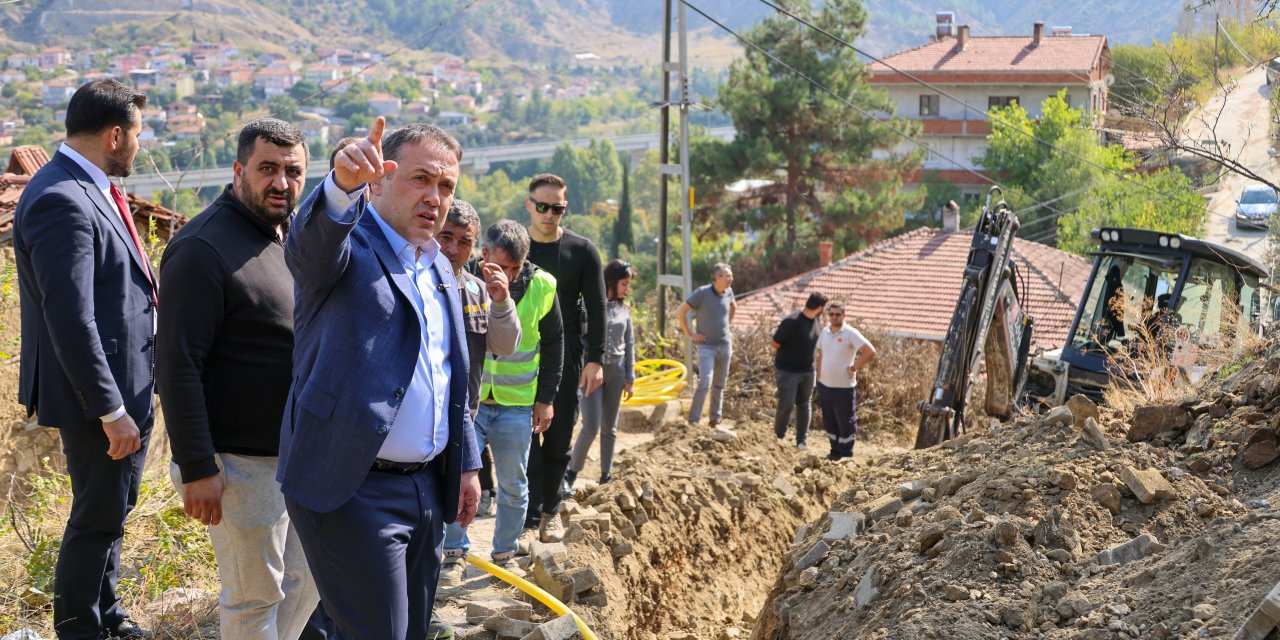 Vali Sözer’den İstasyon Mahallesi’nde İnceleme