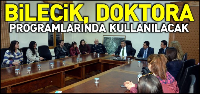 BİLECİK DOKTORA PROGRAMLARINDA KULLANILACAK