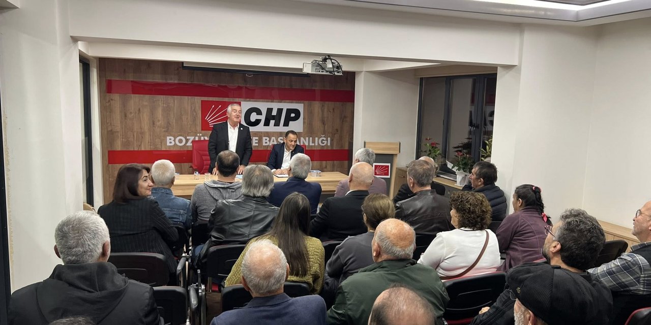 İl Başkanı Özdemir, Bozüyük'te Delegelerle Bir Araya Geldi