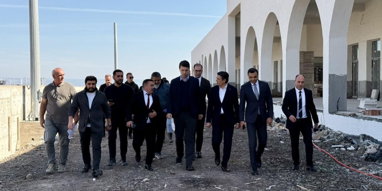 Söğüt'te Gençlik ve Spor Yatırımları İncelendi