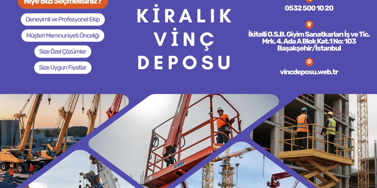 Kiralık Manlift ile Zaman ve İş Gücü Tasarrufu