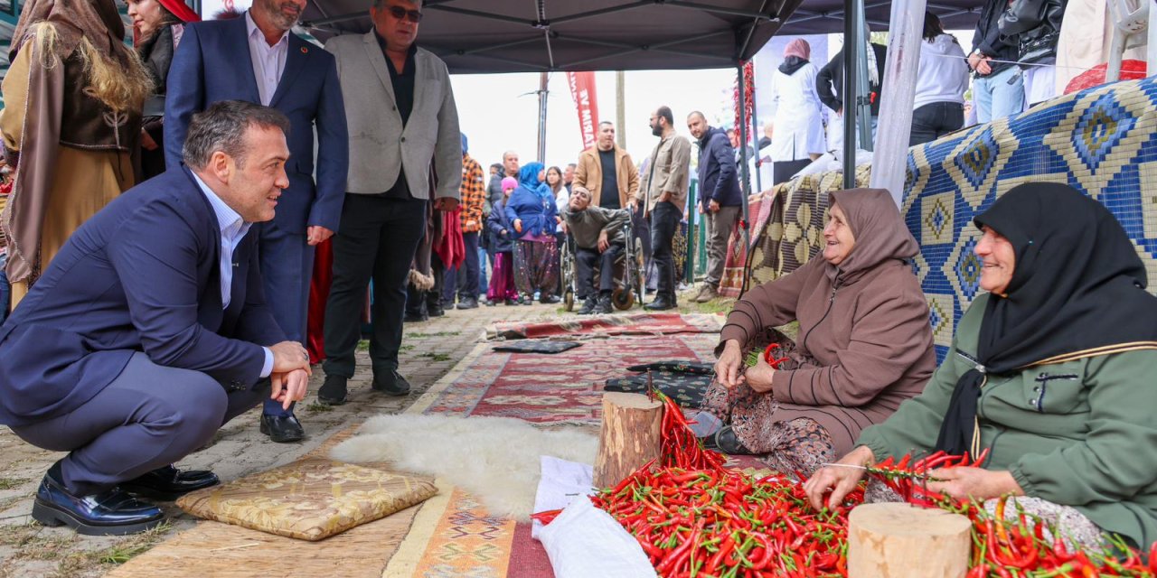 Çukurören Biberi Festivali yapıldı
