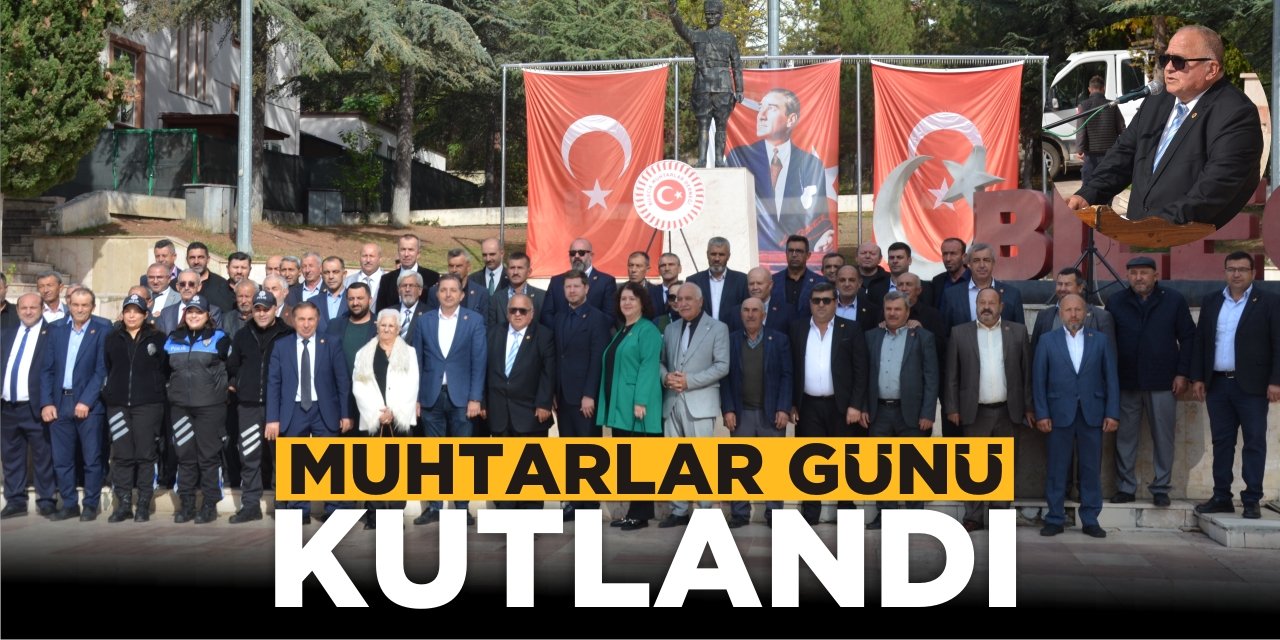 Muhtarlar Günü Kutlandı