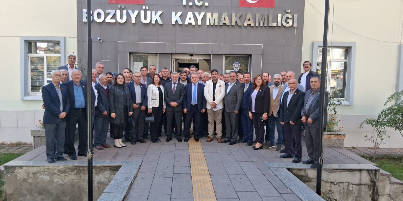 Kaymakam Öztürk, Muhtarlarla Bir Araya Geldi