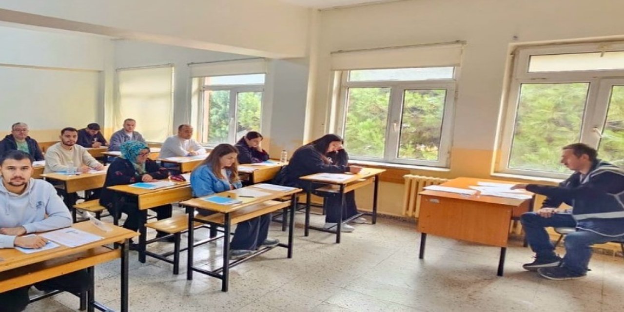 Özel Güvenlik Sınavı Yapıldı
