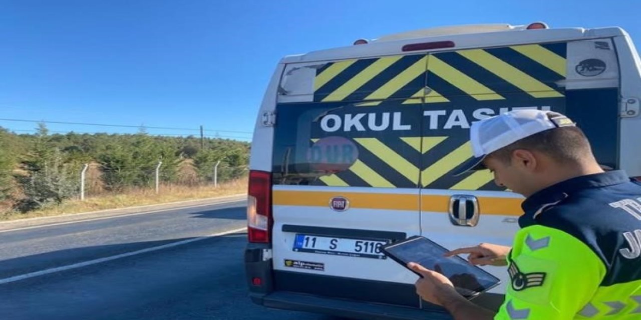 Jandarmadan Okul Servis Araçlarına Sıkı Denetim