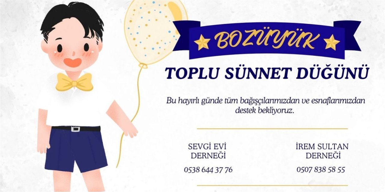 BOZÜYÜK TOPLU SÜNNET DÜĞÜNÜ
