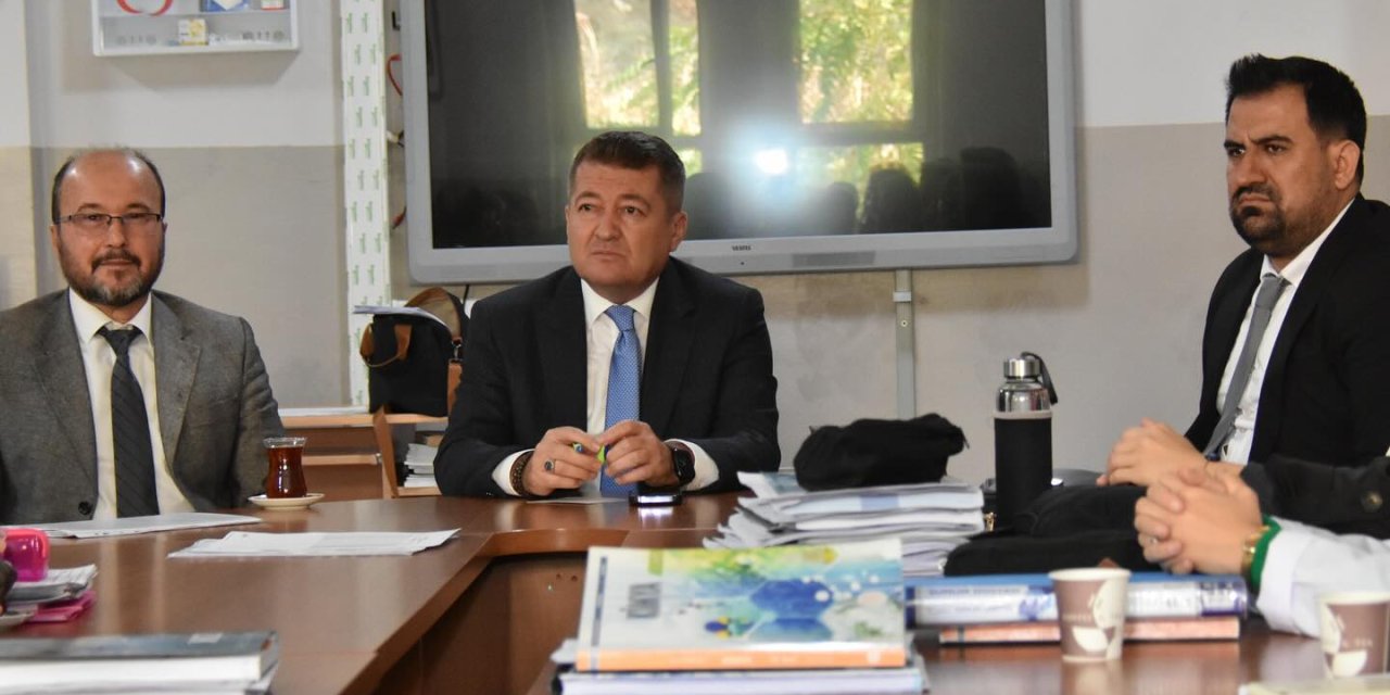 Müdür Şimşek Öğrencilerle Bir Araya Geldi
