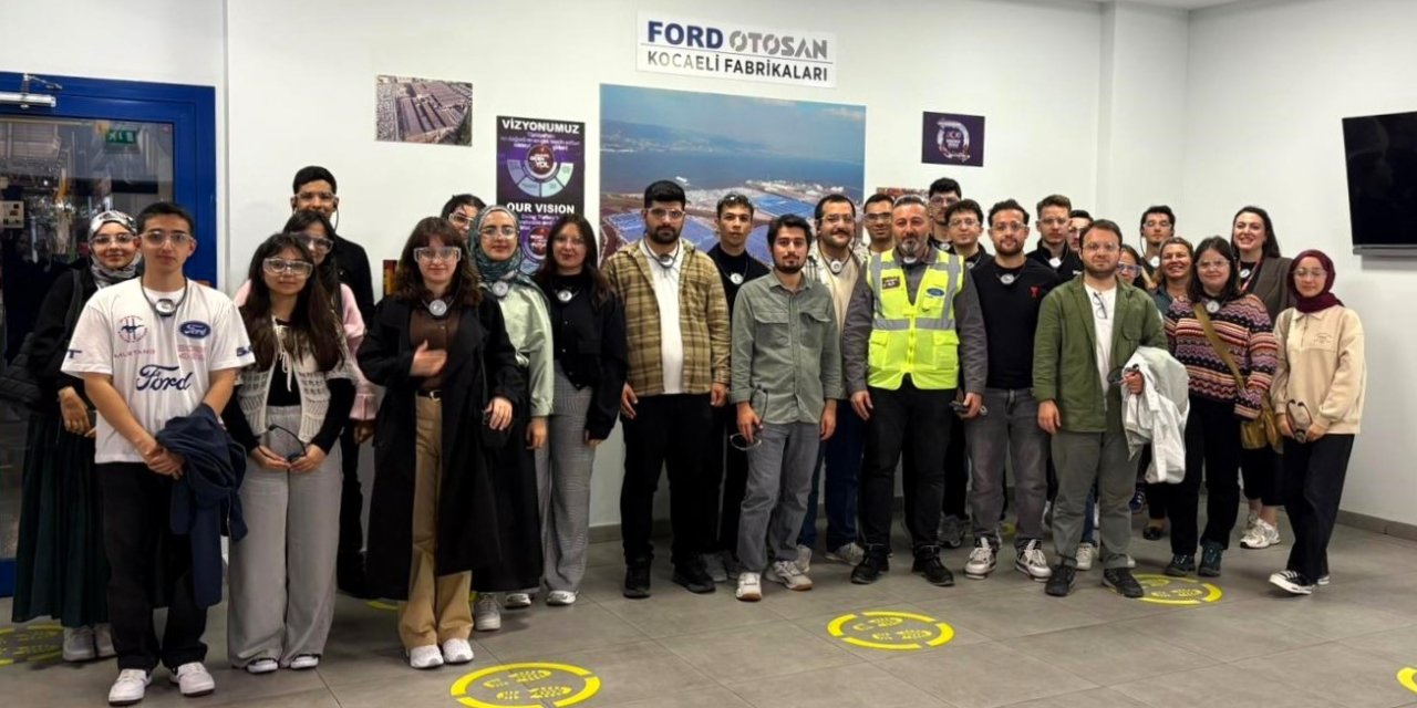 Öğrenciler Otomotiv Üretimini Yerinde Gözlemledi