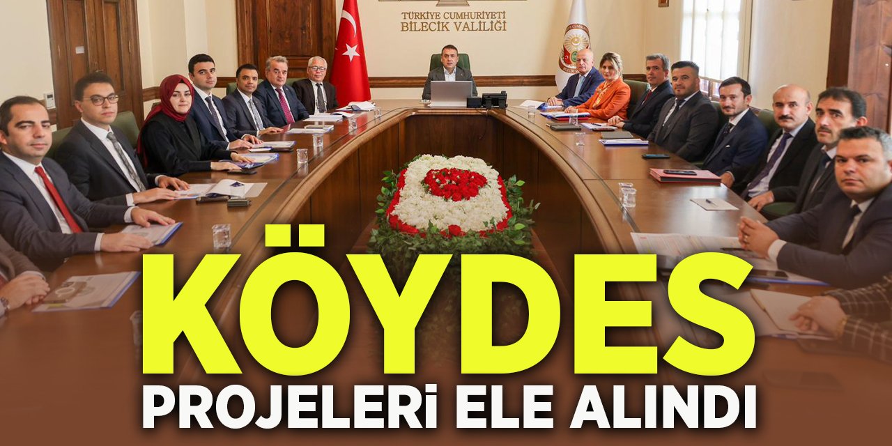 KÖYDES projeleri ele alındı