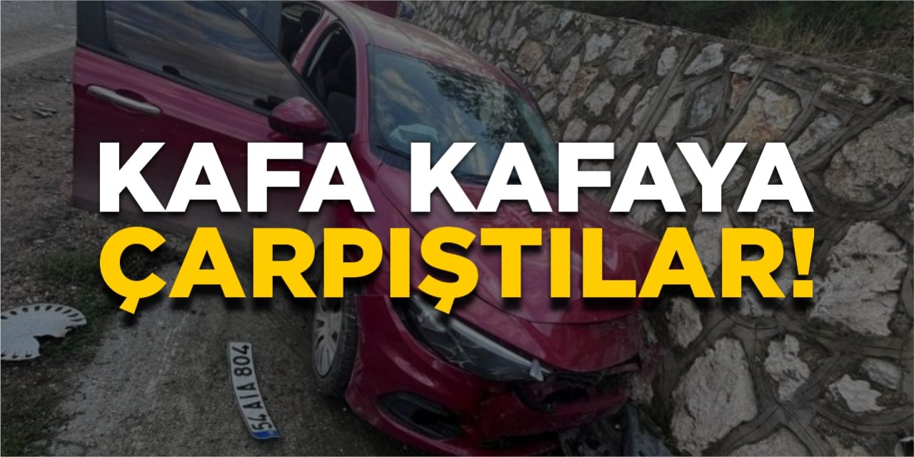 Kafa kafaya çarpıştılar