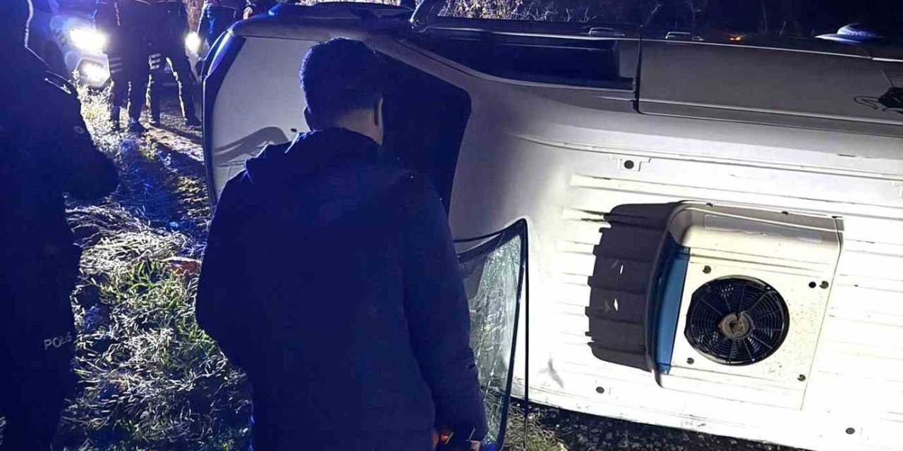 Polisten Kaçarken Kaza Yapınca Yakalandı