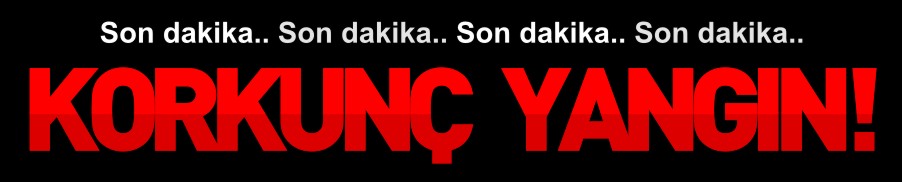 DOMBAYÇAYIRI’NDA KORKUNÇ YANGIN!