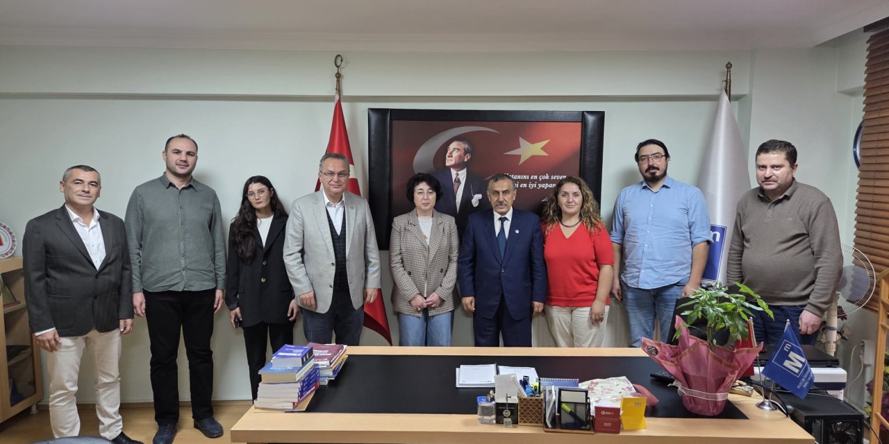 BŞEÜ öğretim üyelerinden SMMMO’ya ziyaret