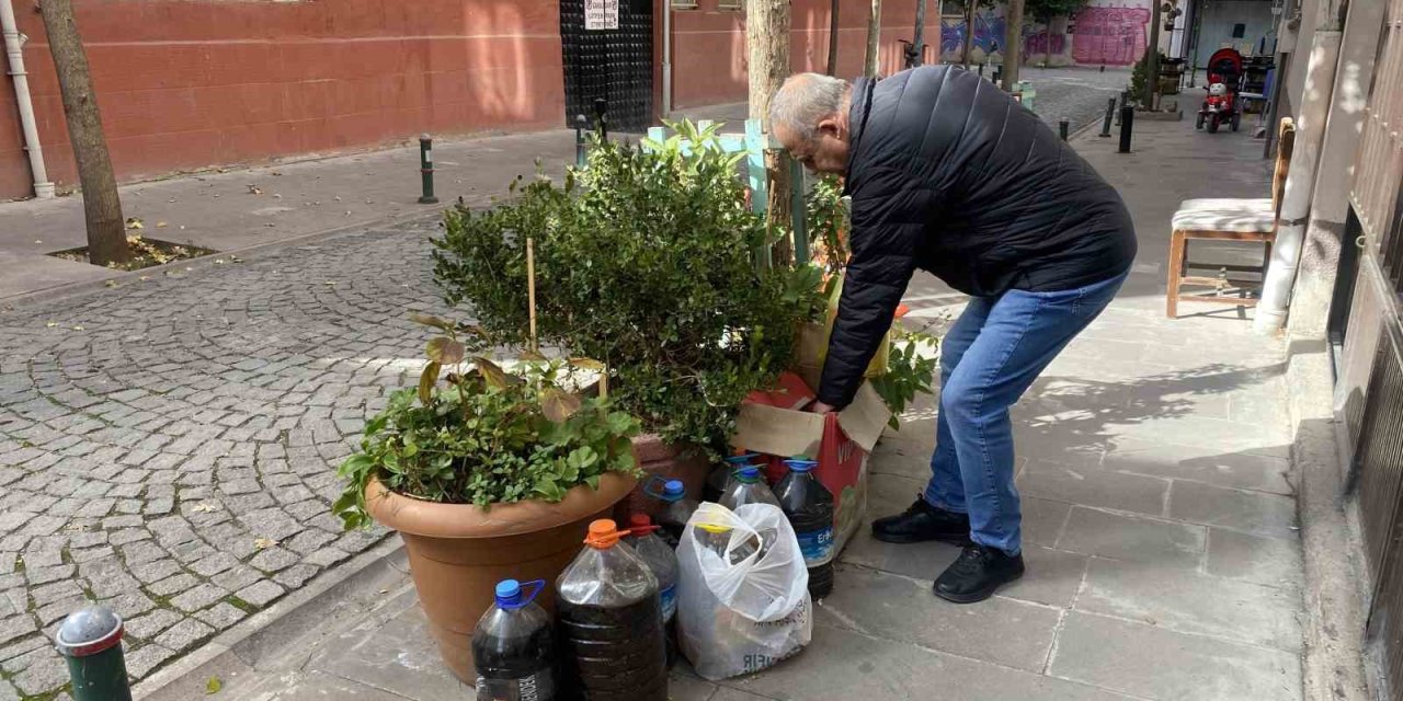 Bu Muhtarlıkta Her Hafta Yaklaşık 60 Kilo Atık Yağ Toplanıyor