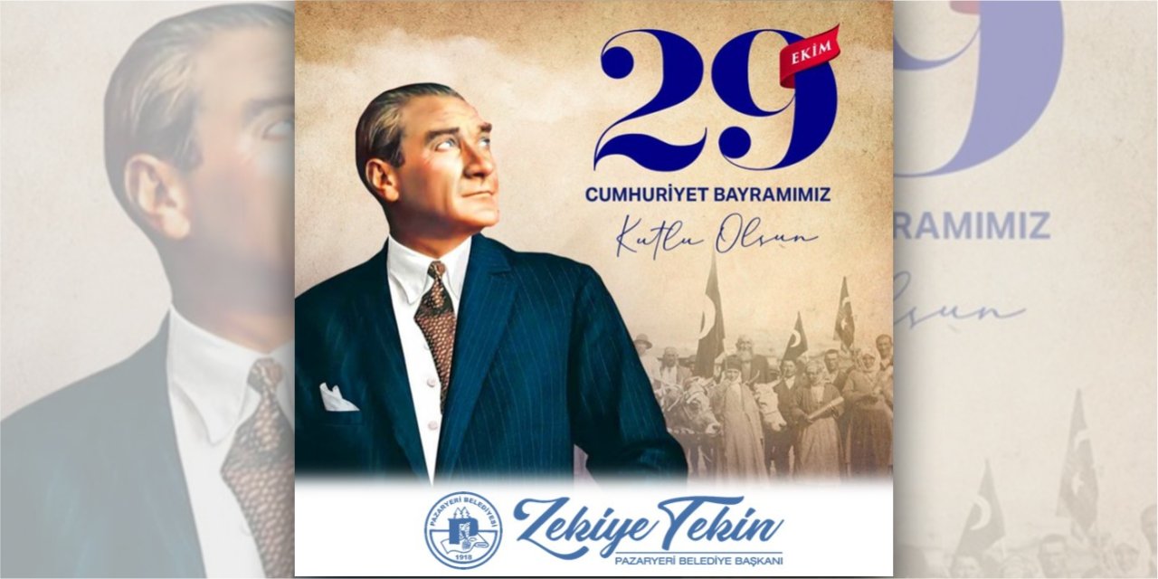 Pazaryeri Belediye Başkanlığı - 29 Ekim Cumhuriyet Bayramı Kutlama