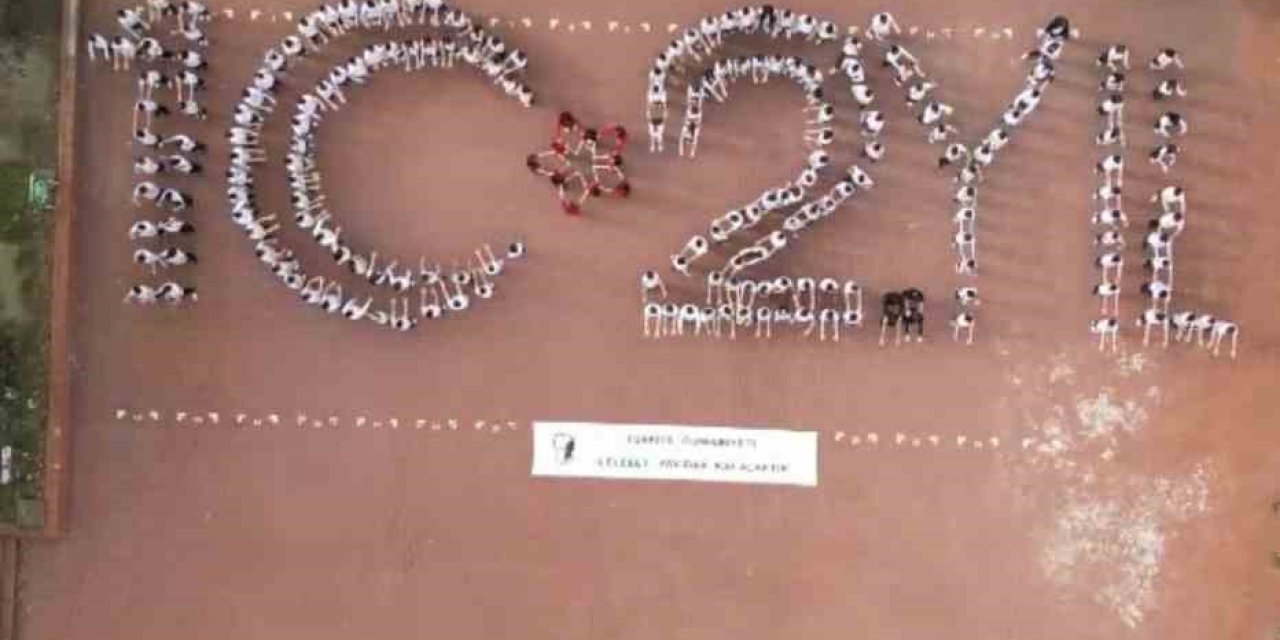 Öğrenciler Cumhuriyetin 102.yılını Çizdi