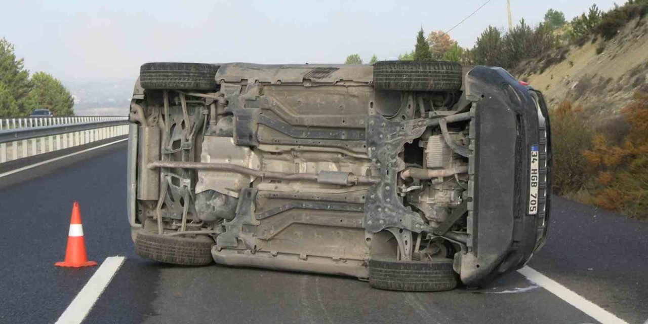 Yaşanan Trafik Kazasında 1 Kişi Yaralandı