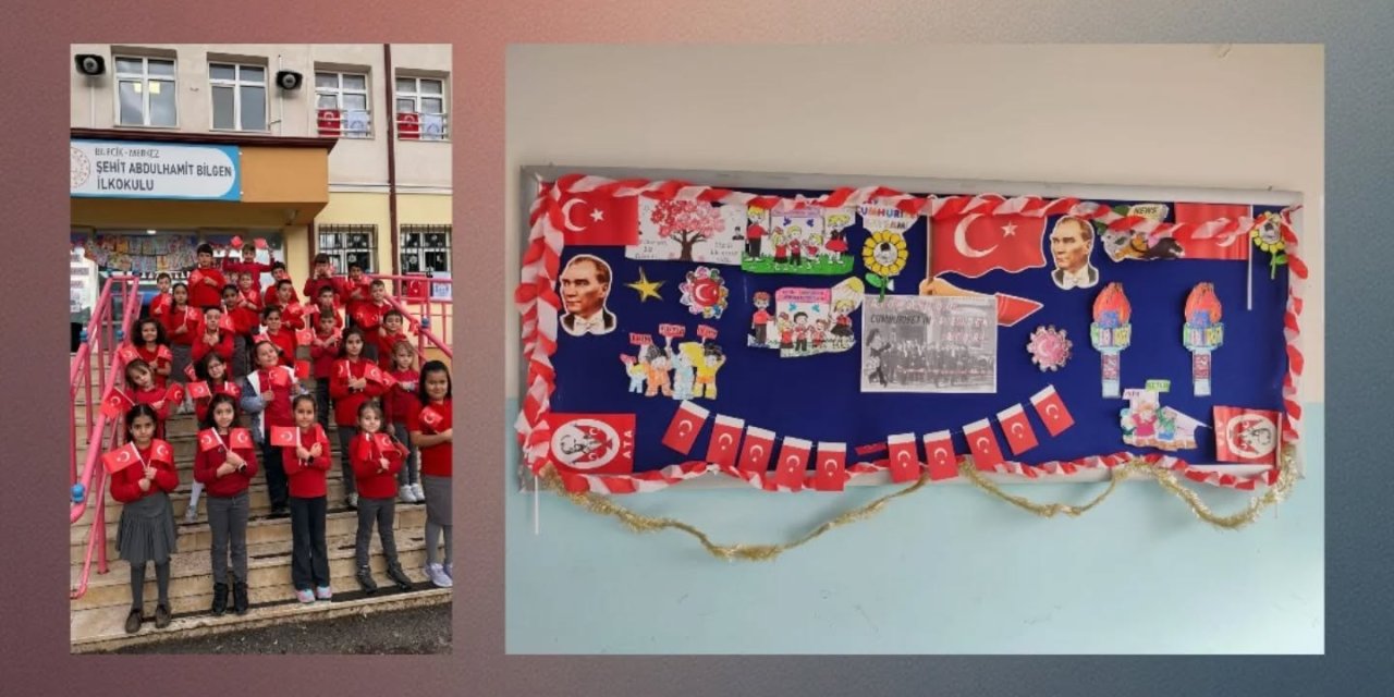 Okullarda Cumhuriyet Bayramı Coşkusu Yaşandı
